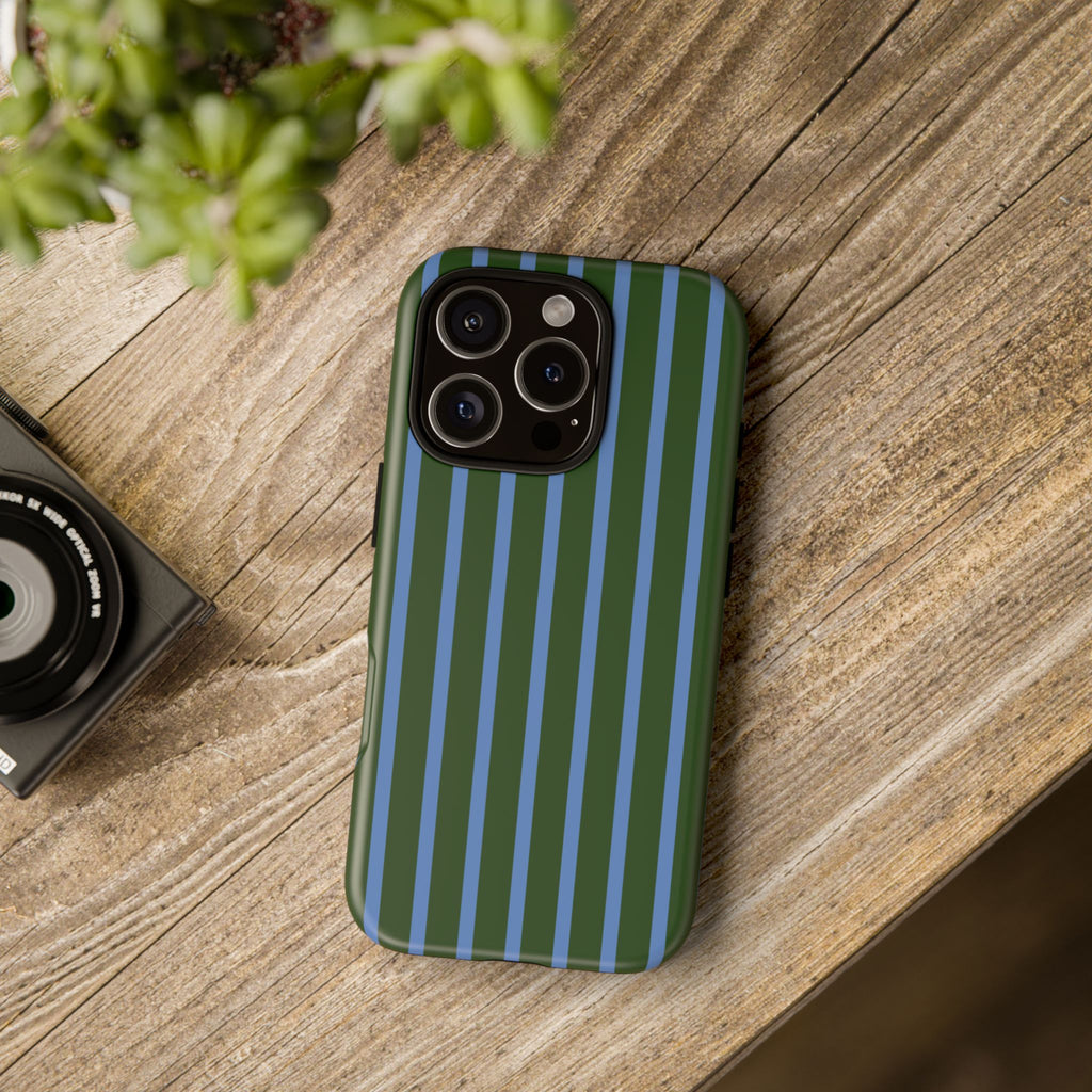 Blue Green Striped