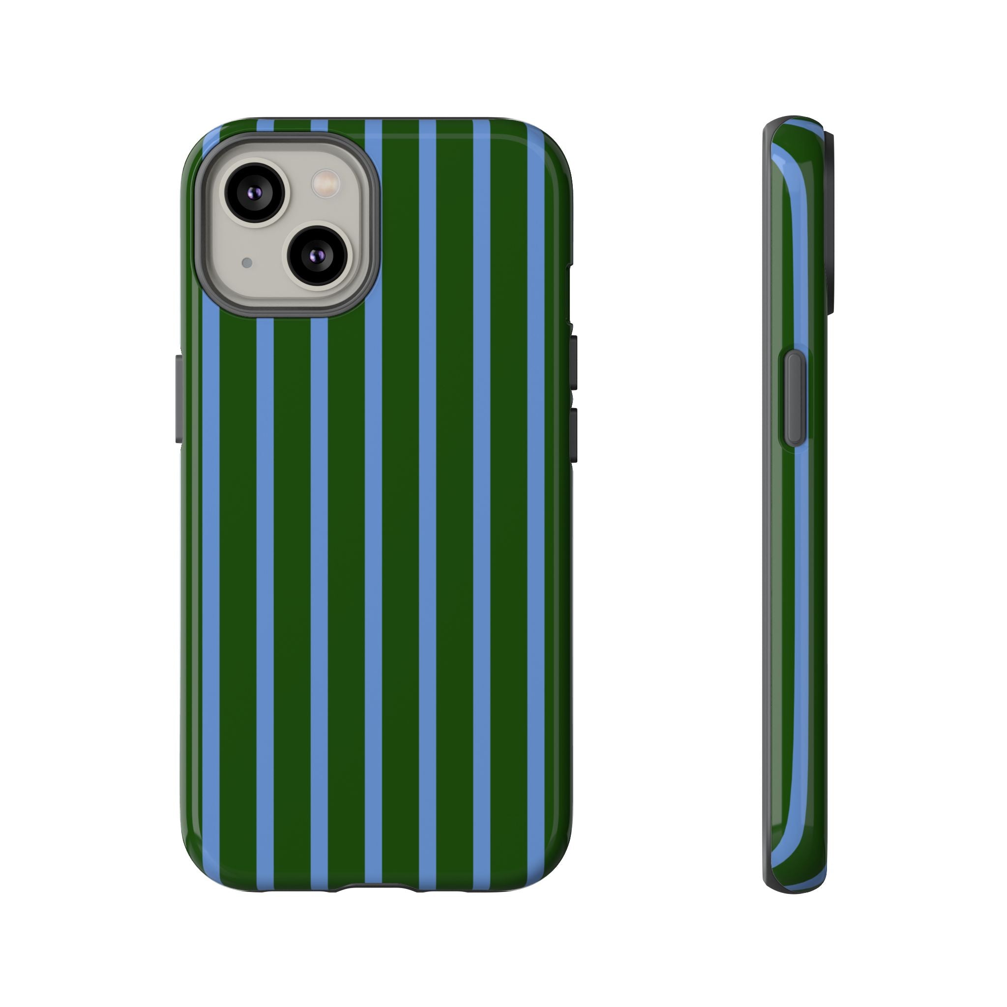 Blue Green Striped