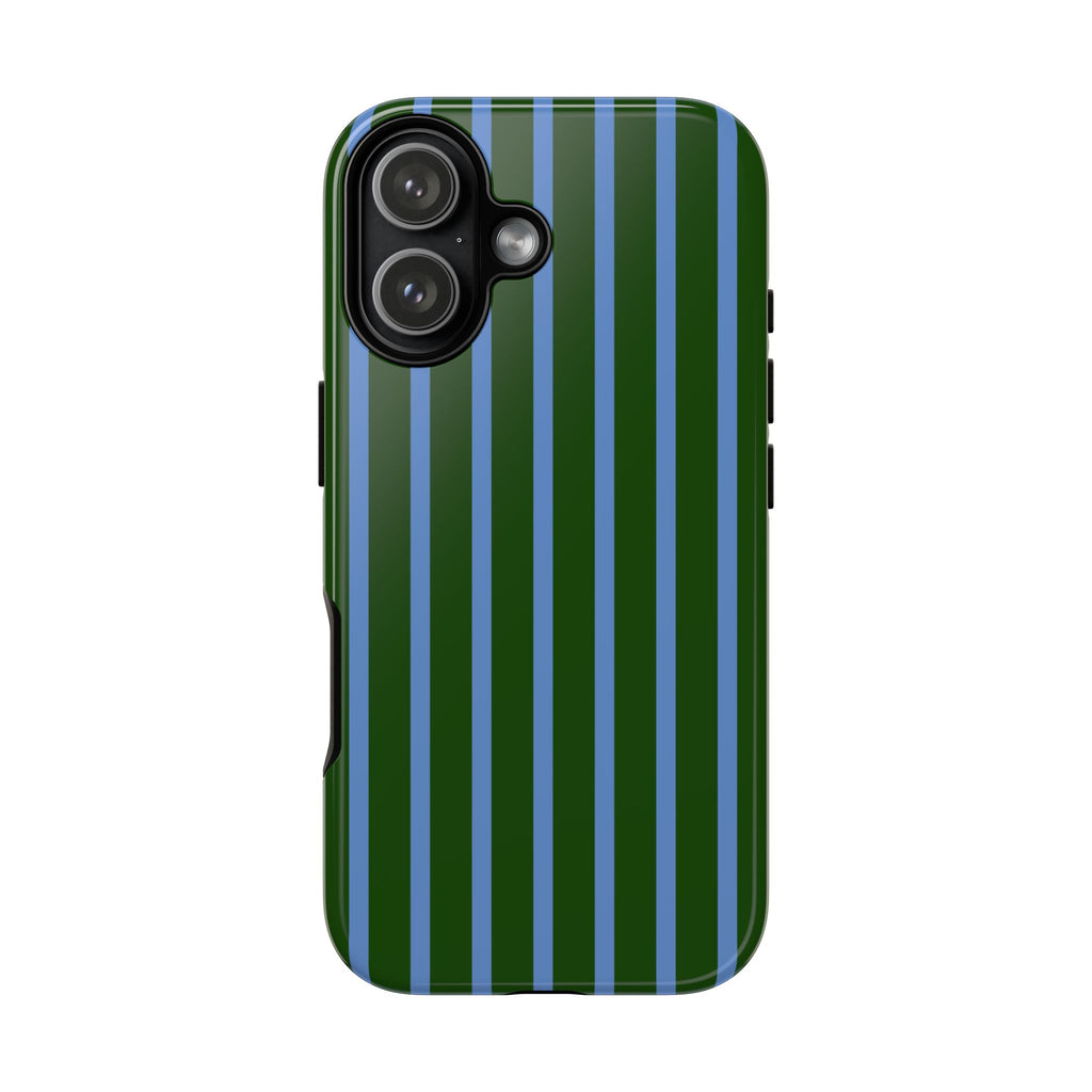 Blue Green Striped