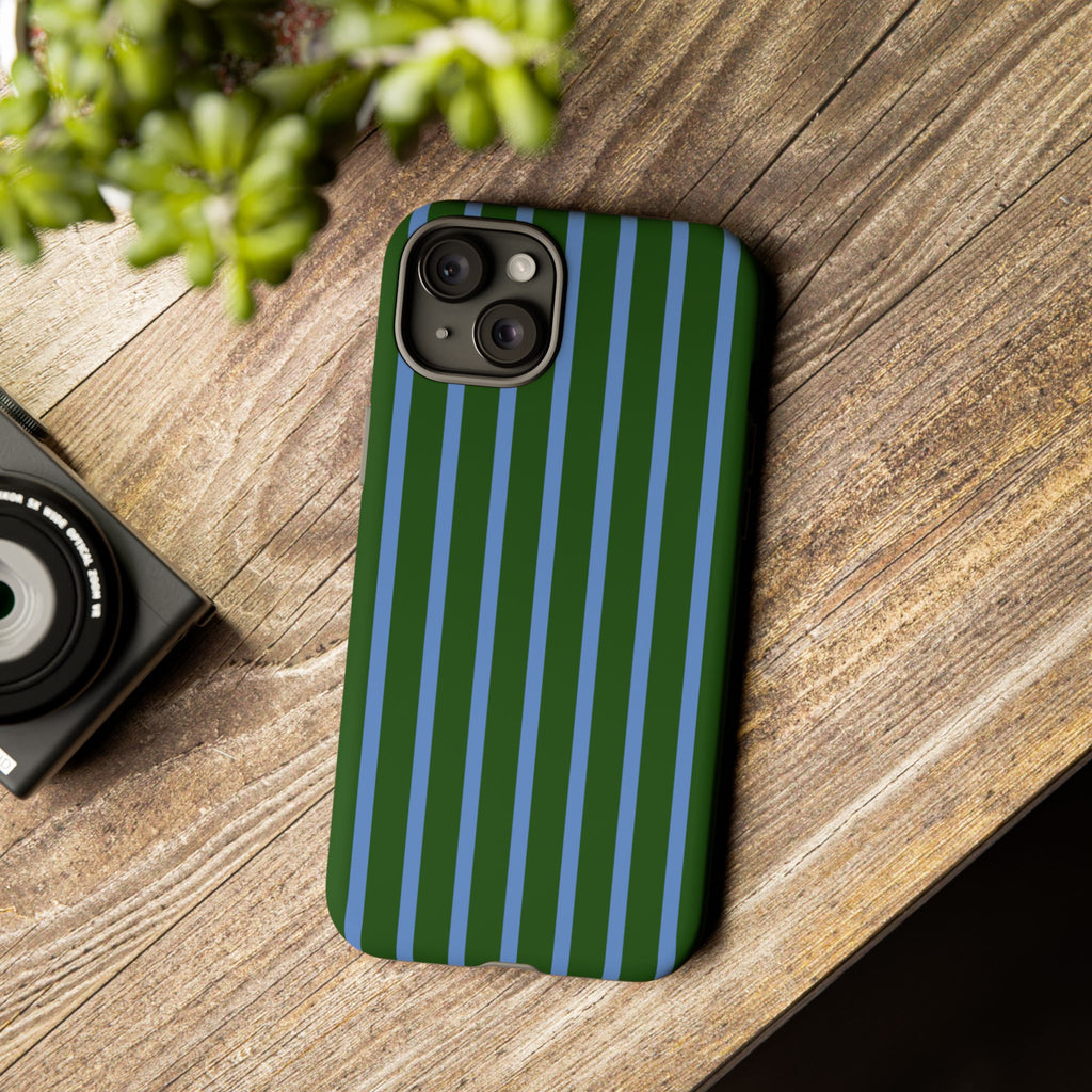 Blue Green Striped