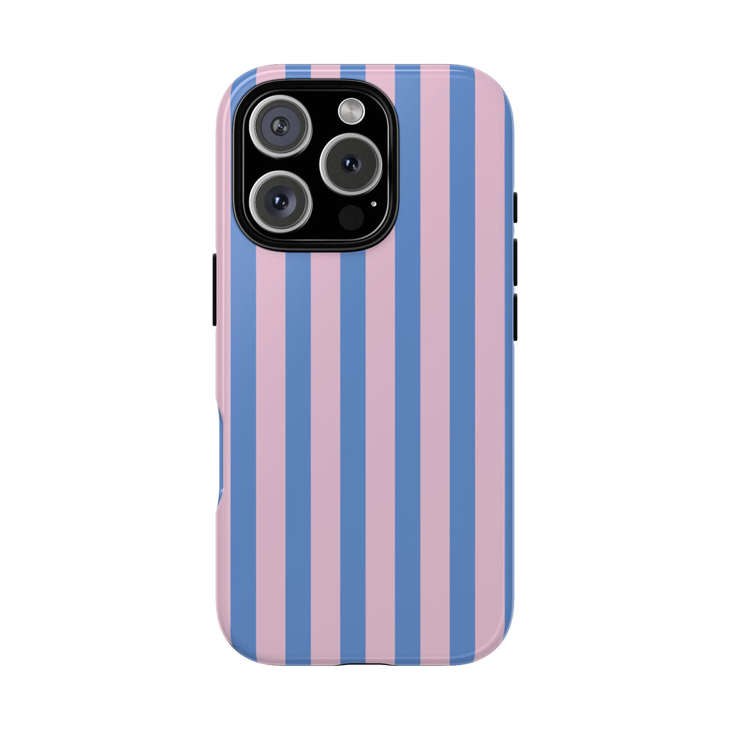 Pink Blue Striped