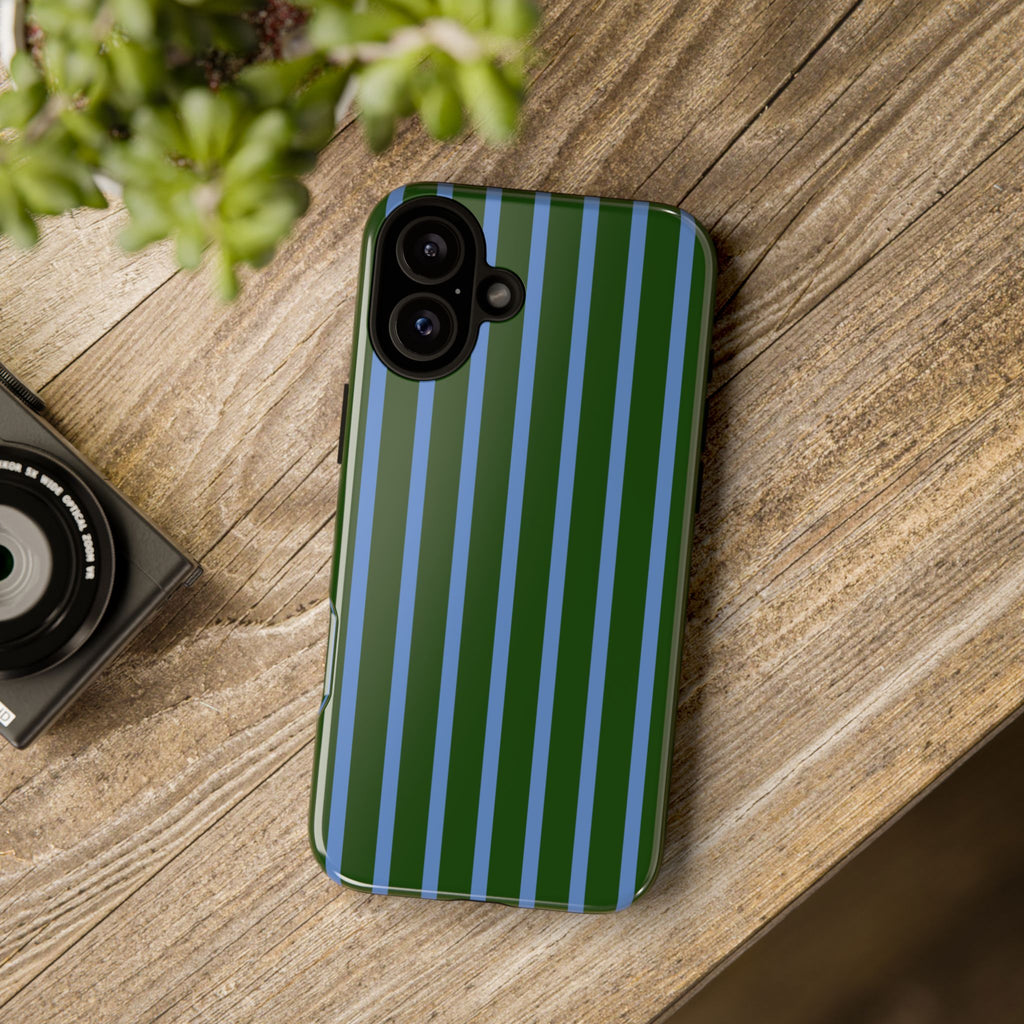 Blue Green Striped